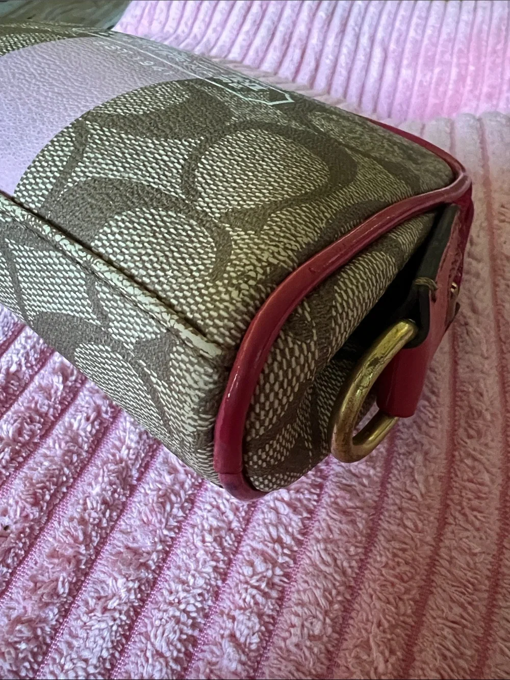 Coach Heritage Cosmetic Bag-Vintage
